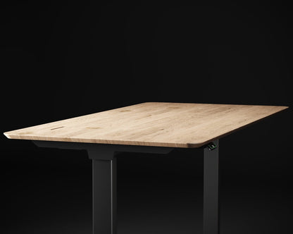 Lagom – Premium Height-Adjustable Solid Wood Desk