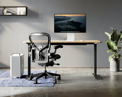 Lagom – Premium Height-Adjustable Solid Wood Desk