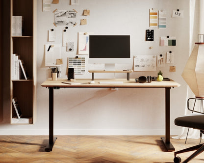 Lagom – Premium Height-Adjustable Solid Wood Desk