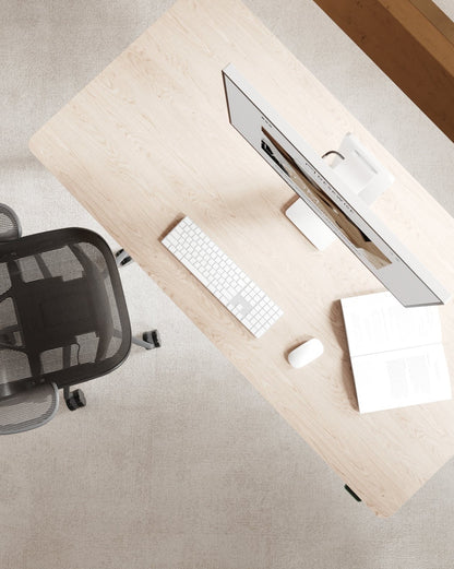 Lagom – Premium Height-Adjustable Solid Wood Desk
