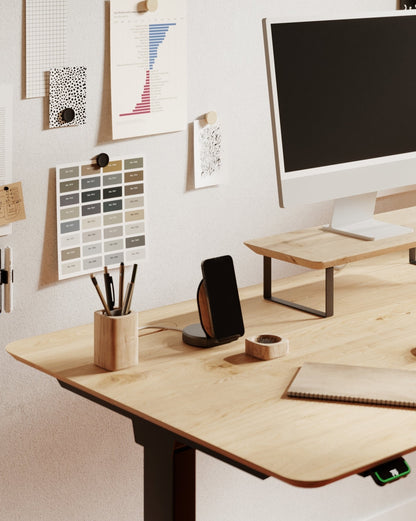 Lagom – Premium Height-Adjustable Solid Wood Desk