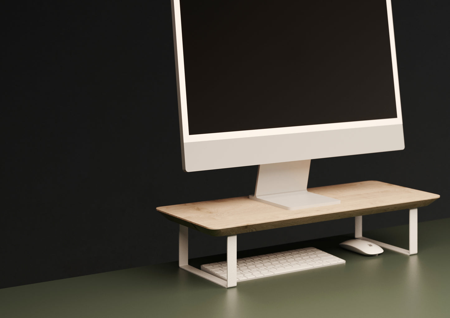 Półka pod monitor - Fin
